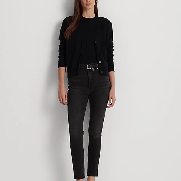 Lauren Ralph Lauren High-Rise Skinny Ankle Jean size 8/29 - Picture 3 of 6